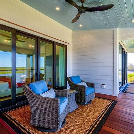 New Waterfront Home With Deep Water Dock Isle of Palms Exteriér fotografie