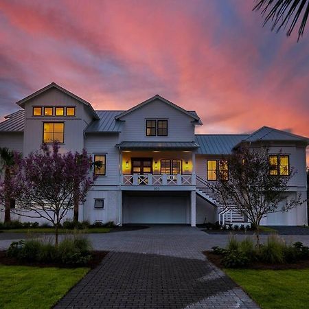 New Waterfront Home With Deep Water Dock Isle of Palms Exteriér fotografie